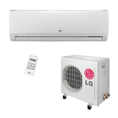 Ar Condicionado Split Hi Wall LG Smile 12000 BTUs Controle Remoto Quente/Frio TS-H122H4W0