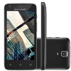 Smartphone Multilaser MS45S P9042 8GB 5,0 MP 2 Chips Android 5.1 (Lollipop) 3G Wi-Fi
