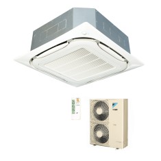 Ar Condicionado Split Cassete Daikin SkyAir 48000 BTUs Controle Remoto Frio FCQ48KVL / RZR48LUVL