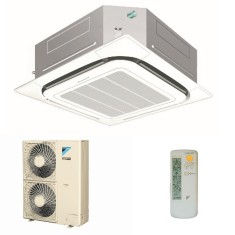 Ar Condicionado Split Cassete Daikin SkyAir 48000 BTUs Inverter Controle Remoto Quente/Frio FCQ48AVL / RZQ48AVL