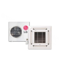 Ar Condicionado Split Cassete LG 46000 BTUs Inverter Controle Remoto Frio ATNQ48GMLE3 / AUUQ48GH