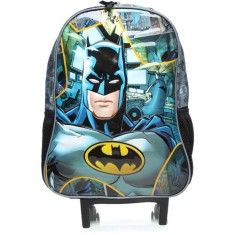 Mochila com Rodinhas Escolar Xeryus Batman Night Of The Bat 16 5380