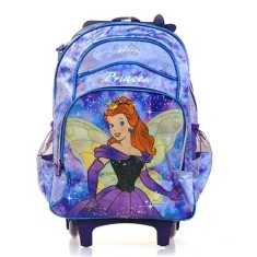 Mochila com Rodinhas Escolar Luxcel Princess IC31102PS