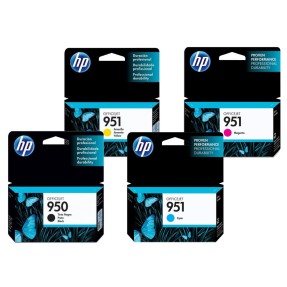 Cartucho Colorido HP Kit 4 950