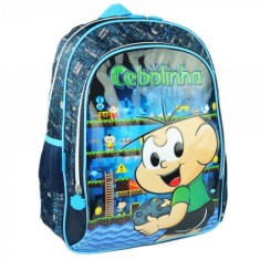 Mochila Escolar Pacific Cebolinha Bits 963L04