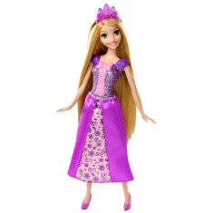 Boneca Princesas Disney Brilho Mágico Rapunzel Mattel