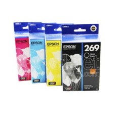 Cartucho Preto Amarelo Ciano Magenta Epson Kit 4 269