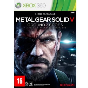 Jogo Metal Gear Solid V: Ground Zeroes Xbox 360 Konami