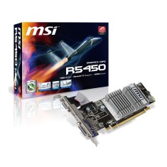 Placa de Video ATI Radeon HD 5450 1 GB DDR3 64 Bits MSI R5450-MD1GD3H/LP