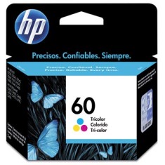 Cartucho Colorido HP 60 CC643WB
