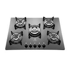 Cooktop Electrolux 5 Bocas Acendimento Superautomático GC75V