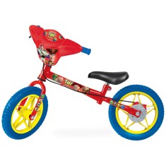 Bicicleta de Equilíbrio Bandeirante Toy Story Aro 12 Minha 1º Bike