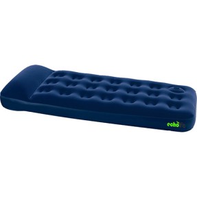 Colchão Inflável Solteiro Aveludado - Echolife Relax 67223E