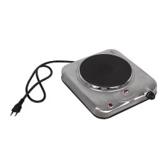 Fogão de Mesa MG Eletro 1 Boca Acendimento Automático Acabamento Inox MGCKT0101