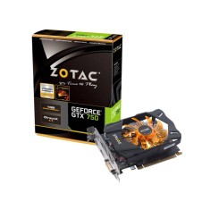 Placa de Video NVIDIA GeForce GTX 750 1 GB GDDR5 128 Bits Zotac ZT-70706-10M