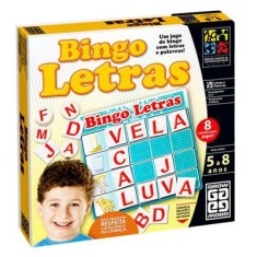 Jogo Bingo Letras Grow