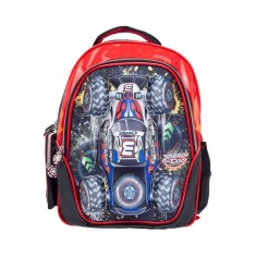 Mochila Escolar Santino Speed Car SCM600403