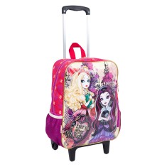 Mochila com Rodinhas Escolar Sestini Ever After High 16M G 63961