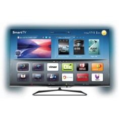 Smart TV TV LED 3D 47" Philips Série 8000 Full HD Netflix 47PFL8008G/78 4 HDMI