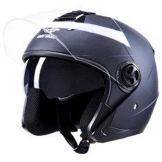 Capacete Mormaii Floripa Matt OP02FM Aberto Visor Solar Viseira Antirrisco