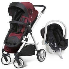Carrinho de Bebê Travel System com Bebê Conforto Dzieco Maly