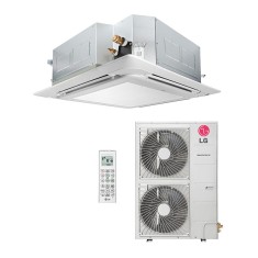 Ar Condicionado Split Cassete LG 54000 BTUs Inverter Controle Remoto Frio ATNQ54GMLE3 / AUUQ54GH1