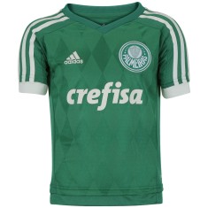 Camisa Jogo Infantil Palmeiras I 2015 sem número Adidas