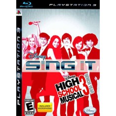 Jogo Sing It! High School Musical 3: Senior Year PlayStation 3 Disney