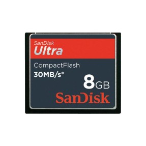 Cartão de Memória Compact Flash SanDisk Ultra 8 GB SDCFH-008G