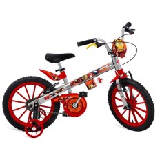 Bicicleta Bandeirante Homem de Ferro Aro 16 Freio V-Brake 2245