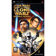 Jogo Star Wars The Clone Wars Republic Heroes LucasArts PlayStation Portátil
