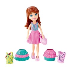 Boneca Polly Super Fashion Lila Mattel
