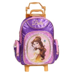 Mochila com Rodinhas Escolar Dermiwil A Bela e a Fera 51297 M