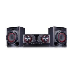 Mini System LG CJ44 X Boom 440 Watts Karaokê Bluetooth Wi-fi USB