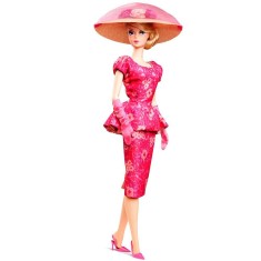 Boneca Barbie Colecionáveis Vestido Floral Mattel