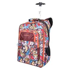 Mochila com Rodinhas Escolar Sestini Paul Frank 16T05 G 71445