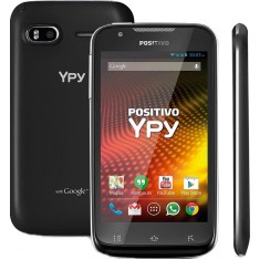 Smartphone Positivo Ypy TV Digital 4GB S460 TV 5,0 MP 2 Chips Android 4.2 (Jelly Bean Plus) Wi-Fi 3G