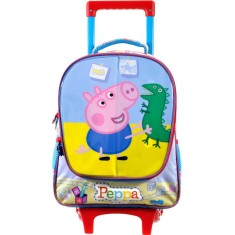 Mochila com Rodinhas Escolar Xeryus Peppa Hora da Brincadeira 16 5550