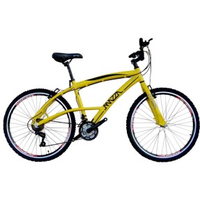 Bicicleta Mazza Bikes 21 Marchas Aro 26 Freio V-Brake Beach Masculina