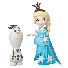 Boneca Frozen Elsa e Olaf Hasbro