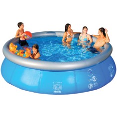 Piscina Inflável 12.000 l Redonda Mor Splash Fun 1057
