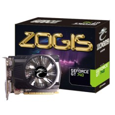 Placa de Video NVIDIA GeForce GT 740 1 GB DDR3 128 Bits Zogis ZOGT740-1GD3