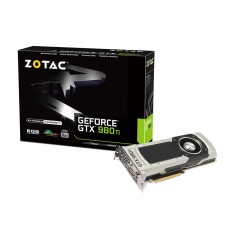 Placa de Video NVIDIA GeForce GTX 980 Ti 6 GB GDDR5 384 Bits Zotac ZT-90501-10P