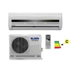 Ar Condicionado Split Hi Wall Elgin Silent 30000 BTUs Controle Remoto Frio SRF 30000