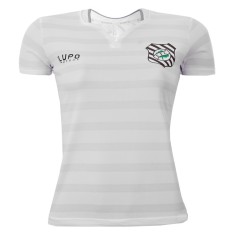 Camisa Torcedor feminina Figueirense II 2015 com Número Lupo