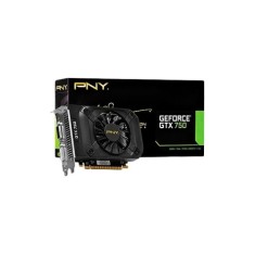 Placa de Video NVIDIA GeForce GTX 750 1 GB GDDR5 128 Bits PNY VCGGTX7501XPB-PORT