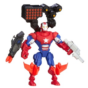 Boneco Patriota de Ferro Super Hero Mashers A6834 - Hasbro