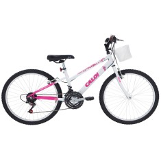 Bicicleta Caloi 21 Marchas Aro 24 Freio V-Brake Ceci