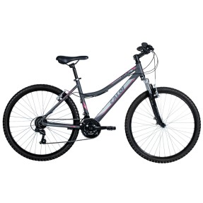 Bicicleta Mountain Bike Caloi 21 Marchas Aro 26 Suspensão Dianteira Freio V-Brake HTX Sport Feminina