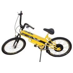 Bicicleta Elétrica Scooter Brasil Aro 26 Suspensão Dianteira Freio V-Brake MTB Pró